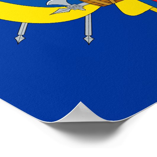 ECUADOR* Wapenbekleding Poster (Hoek)