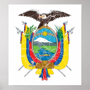 Ecuador - wapenstilstand poster
