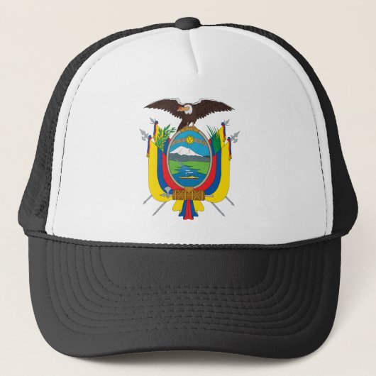 Ecuador - wapenstilstand trucker pet (Voorkant)