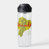 Ecuador Waterfles (Achterkant)