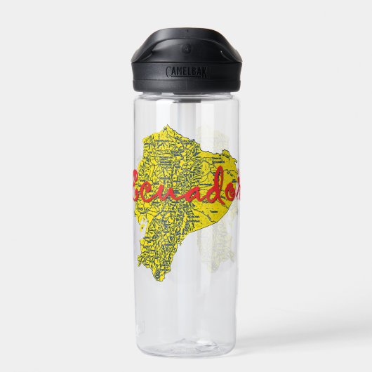 Ecuador Waterfles (Achterkant)