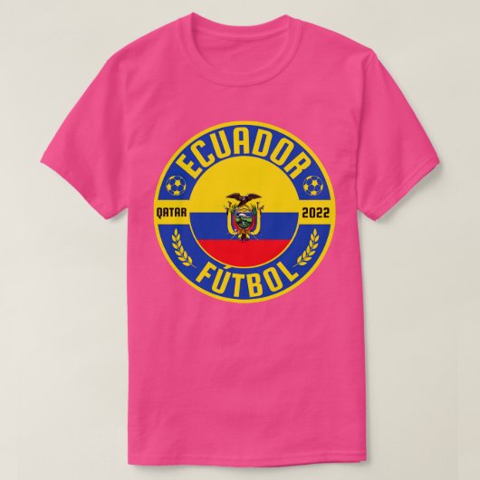 Ecuador WK 5 T-shirt (Design voorkant)