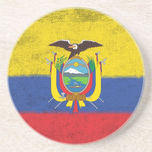 Ecuador Zandsteen Onderzetter (Voorkant)