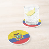 Ecuador Zandsteen Onderzetter (Zijkant)