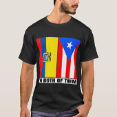 Ecuadoraan _ Puerto Ricaans erfgoed Ecuador Puerto T-shirt (Voorkant)