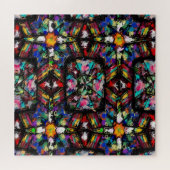 Ecuadoraans Glas-in-lood Legpuzzel (Horizontaal)