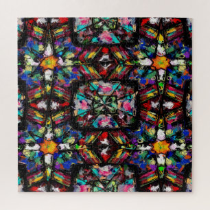 Ecuadoraans Glas-in-lood Legpuzzel
