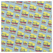 Ecuadoraans Voetbal en vlag Stof (Swatch)