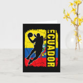 Ecuadoraanse Basketball Player Ecuador Flag Basket Kaart (Gele Bloem)