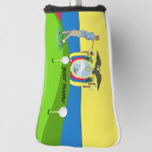Ecuadoraanse golfer golfheadcover (Draai 90)