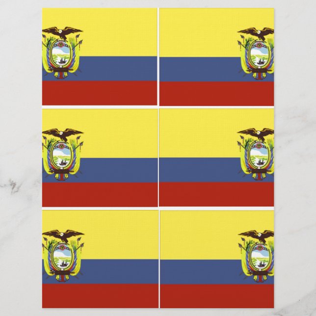 ecuadoraanse vlag (Voorkant)