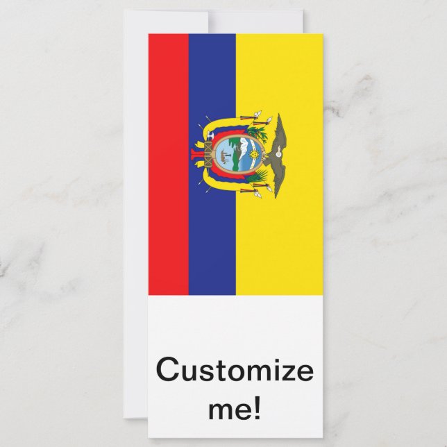 Ecuadoraanse vlag (Voorkant)