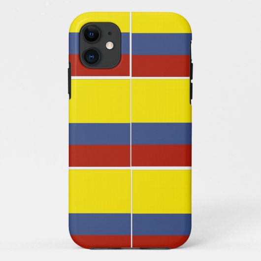 ecuadoraanse vlag Case-Mate iPhone case (Achterkant)