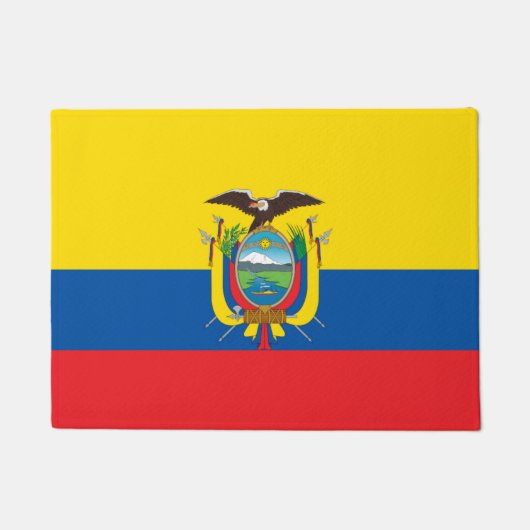 Ecuadoraanse vlag deurmat (Voorkant)