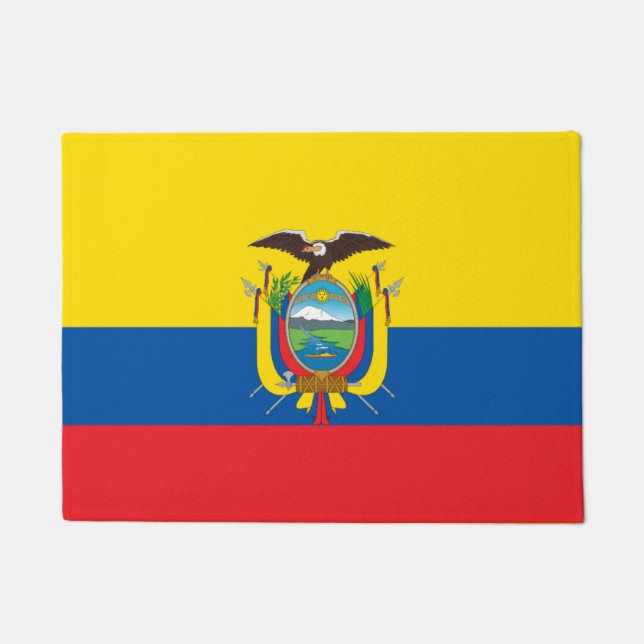 Ecuadoraanse vlag deurmat (Voorkant)