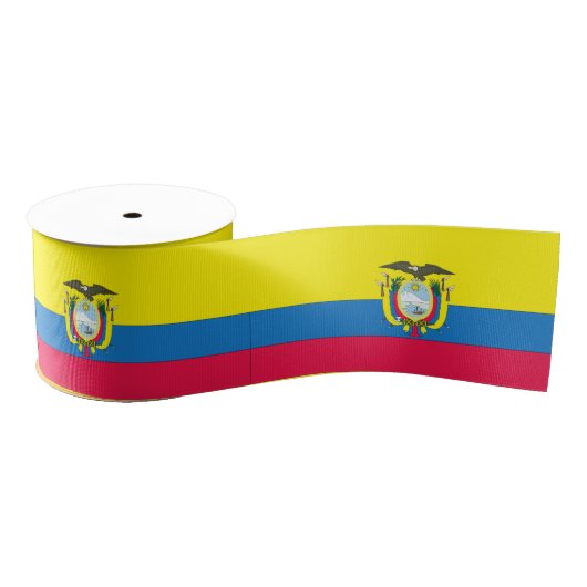 Ecuadoraanse vlag grosgrain lint (Spoel)