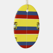 ecuadoraanse vlag keramisch ornament (Rechts)