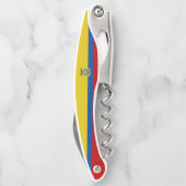 Ecuadoraanse vlag kurkentrekker (Achterkant)