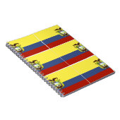 ecuadoraanse vlag notitieboek (Rechterzijde)