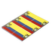 ecuadoraanse vlag notitieboek (Linkerzijde)