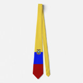Ecuadoraanse vlag stropdas (Voorkant)