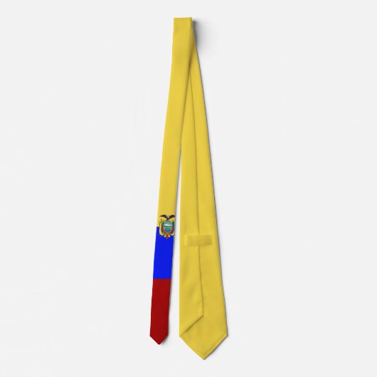 Ecuadoraanse vlag stropdas (Achterkant)