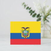 Ecuadoraanse vlag, vlag van Ecuador Briefkaart (Staand voorkant)