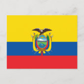 Ecuadoraanse vlag, vlag van Ecuador Briefkaart (Voorkant)