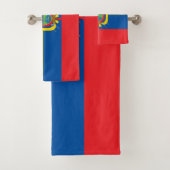 Ecuadorese vlag bad handdoek (Insitu)