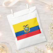 Ecuadorese vlag bedankzakje (Geknipt)
