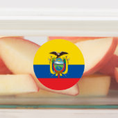Ecuadorese vlag labels (Aangebracht)