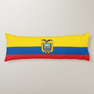 Ecuadorese vlag lichaamskussen