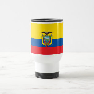 Ecuadorese vlag reisbeker