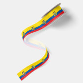 Ecuadorese vlag satijnen lint (Achterkant)