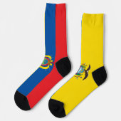 Ecuadorese vlag sokken (Links)