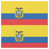 Ecuadorese vlag stof (Close Up)