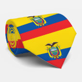 Ecuadorese vlag stropdas (Opgerold)