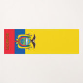 Ecuadorese vlag yogamat (Voorkant (horizontaal))