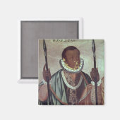 Ecuadoriaan uit Quito Magneet (Voorkant / Achterkant)