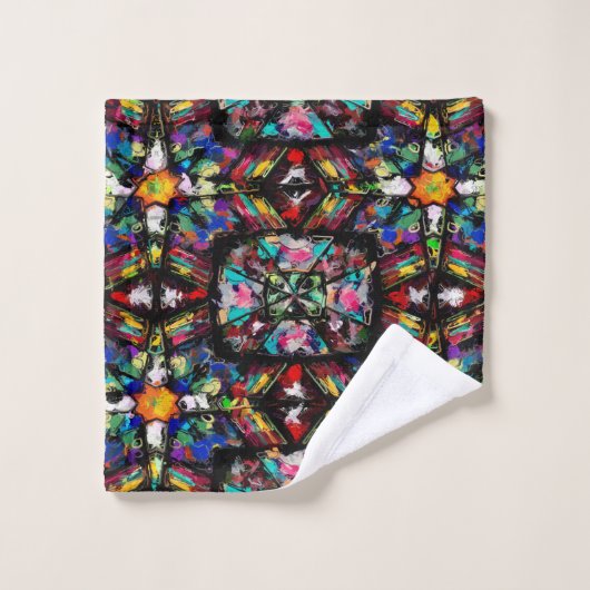 Ecuadoriaans Glas in lood Bad Handdoek (Wasdoekje)