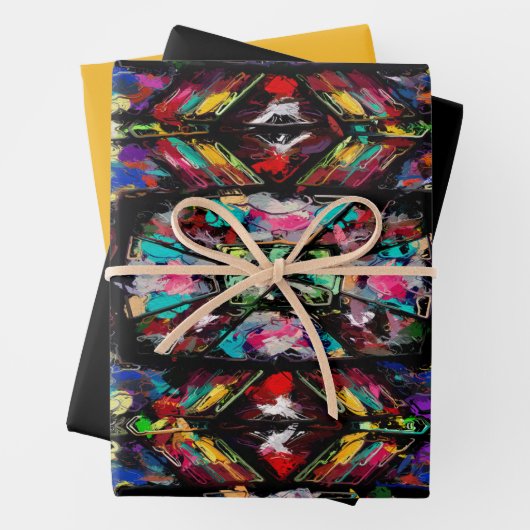 Ecuadoriaans Glas in lood Inpakpapier Vel (In situ)