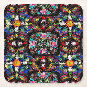 Ecuadoriaans Glas in lood Kartonnen Onderzetters (Voorkant)