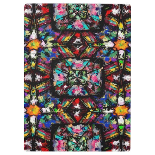 Ecuadoriaans Glas in lood Klembord (Achterkant)