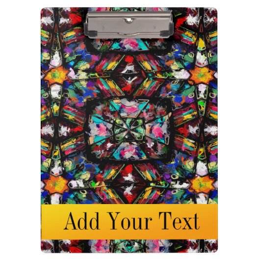 Ecuadoriaans Glas in lood Klembord (Voorkant)