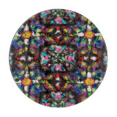 Ecuadoriaans Glas in lood Snijplank (Voorkant)