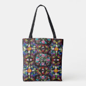 Ecuadoriaans Glas in lood Tote Bag (Achterkant)