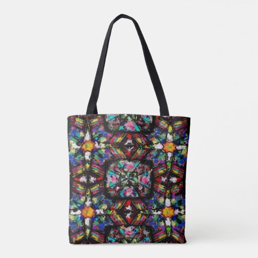 Ecuadoriaans Glas in lood Tote Bag (Achterkant)