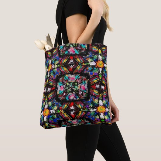 Ecuadoriaans Glas in lood Tote Bag (Dichtbij)
