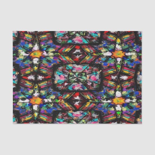 Ecuadoriaans gordelglas tissuepapier (Voorkant)