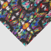 Ecuadoriaans gordelglas tissuepapier (Detail)